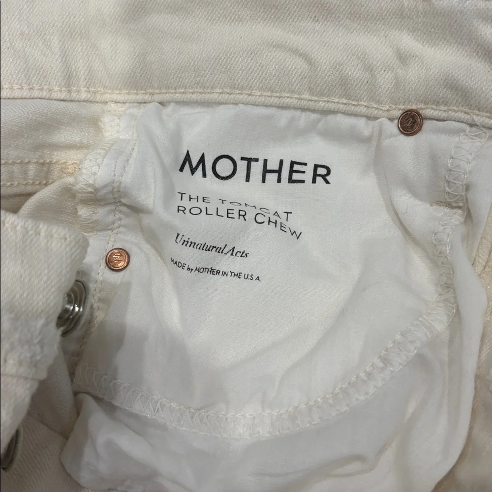 MOTHER Denim The Tomcat Roller Chew Flare Jeans - Unnatural Acts - Picture 8 of 9